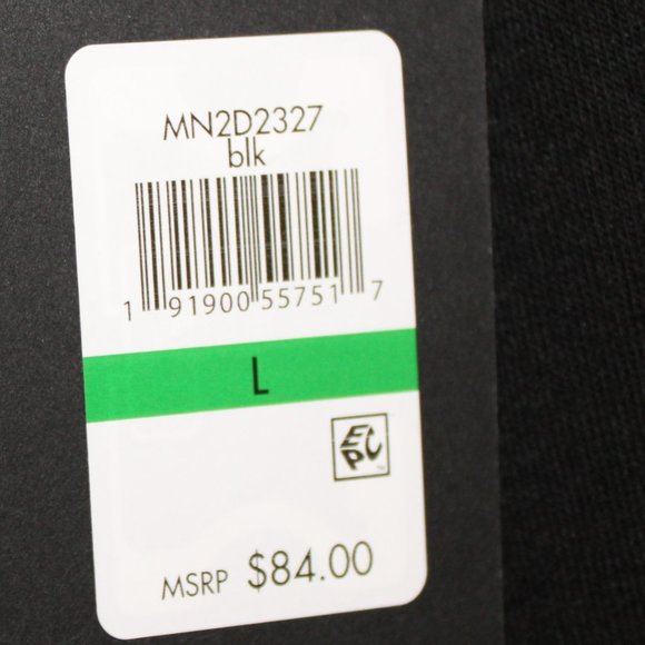 Andrew Marc Sport long sleeve Black Sweatshirt Dress Size L - Picture 10 of 10